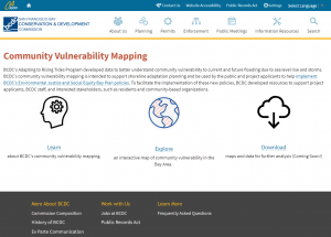 BCDC Community Vulnerability Mapping Tool